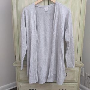 A. New. Day Grey Cardigan L